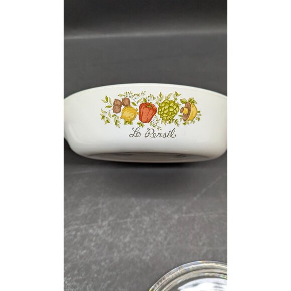 Corning Ware Le Persil P-83-B Skillet Glass 6.50 inch Pyrex P-83-C Lid - Picture 6 of 16